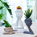 Modern Bust Sculpture Resin Statue Figurine Home Decorations