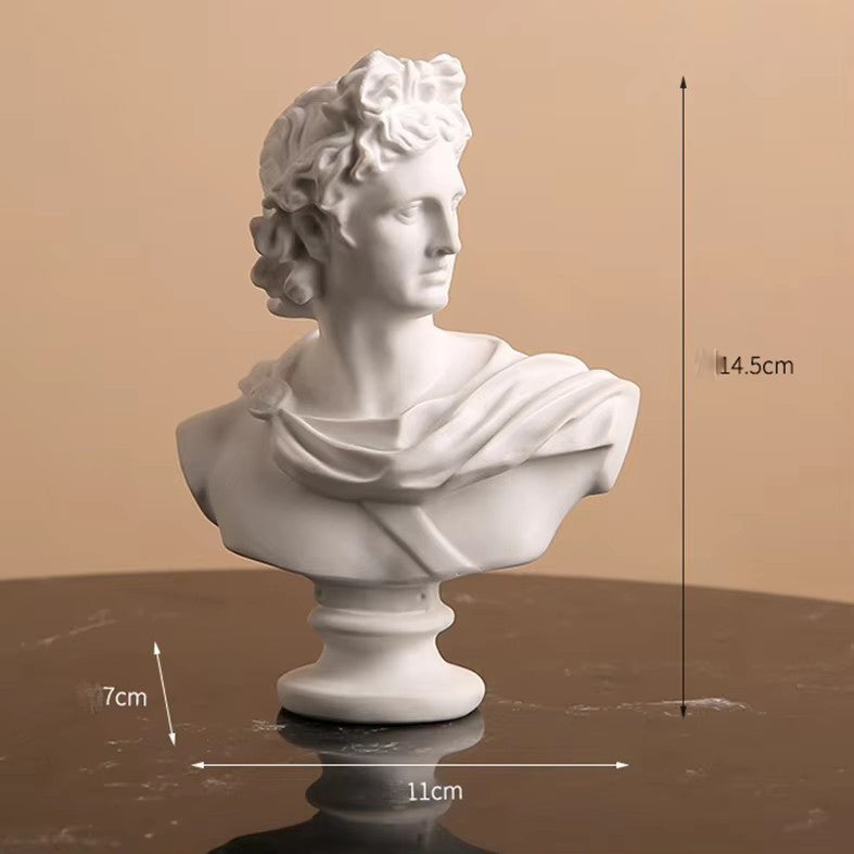 Nordic-Style Greek & Roman Resin Statue