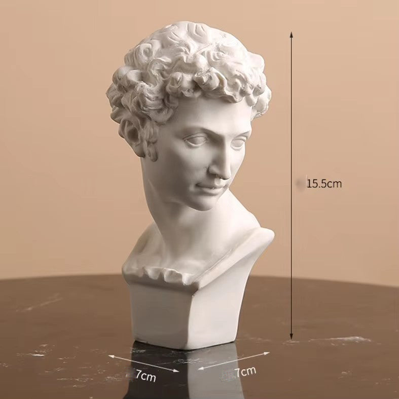 Nordic-Style Greek & Roman Resin Statue